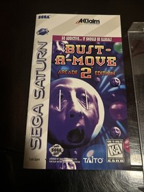 Bust-A-Move 2: Arcade Edition (Sega Saturn) Excellent Condition CIB