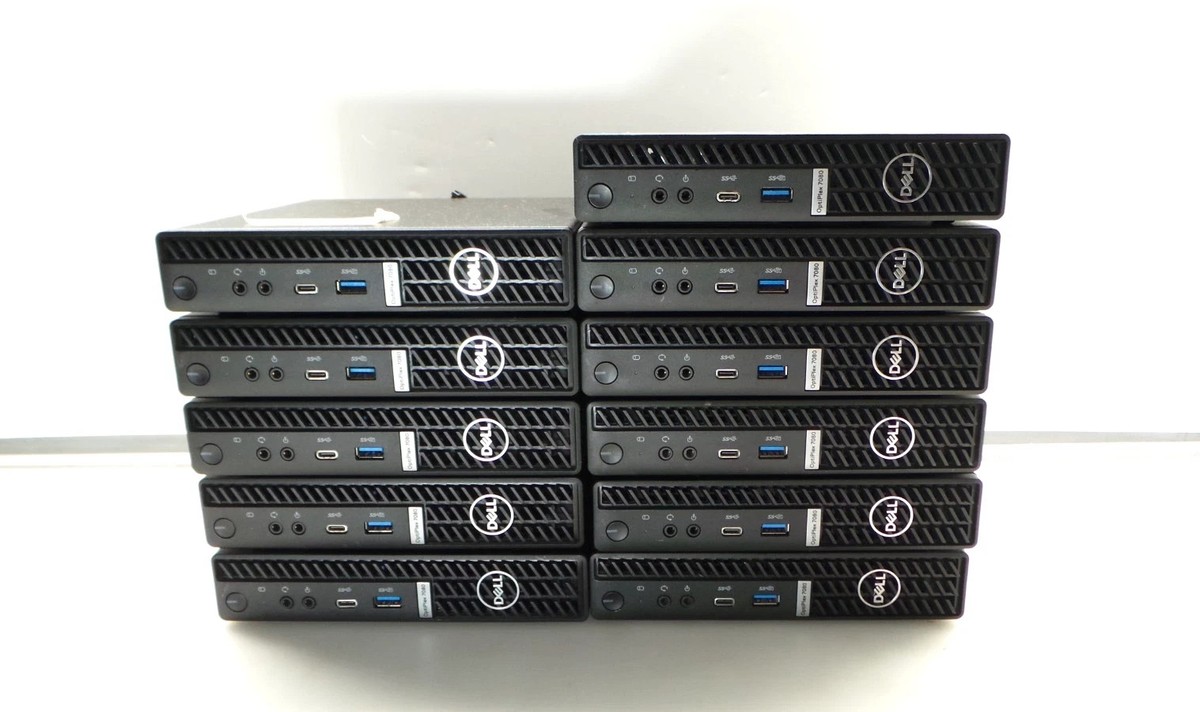 第10世代i5 16GB SSD1TB OptiPlex 7080 Micro Dell OptiPlex 7080 Micro i5-10500T / 16GB RAM / 256GB NVMe SSD