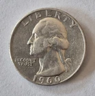 1960 D Washington Quarter - Circulated- Good Condition