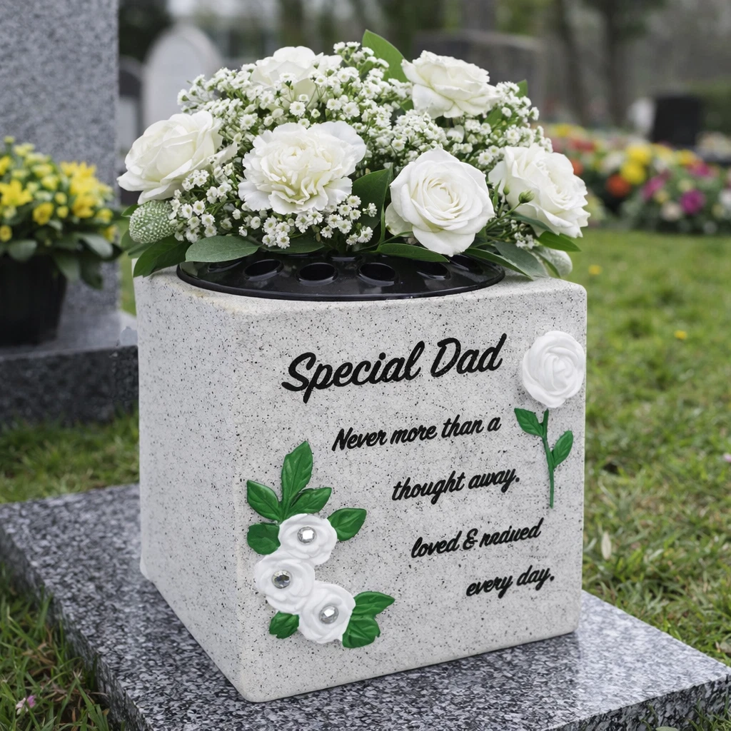 Angraves Decorazione Commemorativa A Forma Di Cuore Per Figlia – In Loving Memory, 15x15 Cm - 2