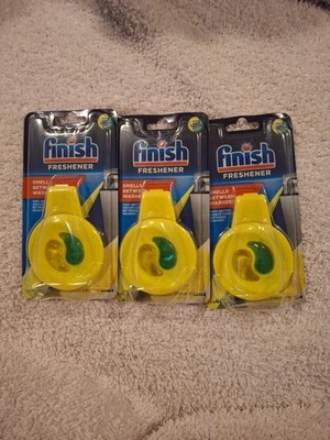 Finish dishwasher freshener/scent odor neutralizer- 3 ct Lemon