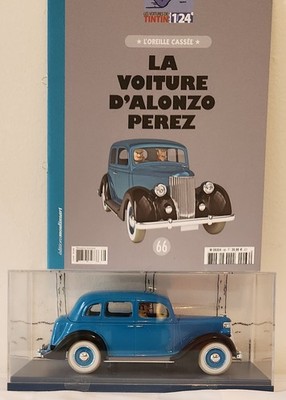 (66) Les Voitures de Tintin 1/24- la voiture d'Alonzo Perez 