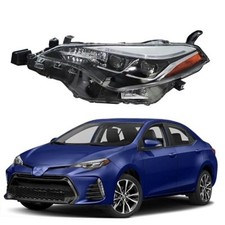 Headlight Assembly Replacement for 2017 2018 2019 Corolla SE XLE XSE Sedan