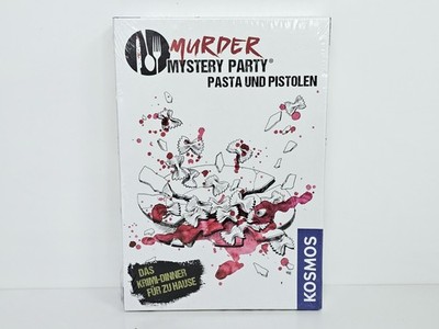Kosmos 695095 Murder Mystery Party Pasta und Pistolen, 16+ Jahre 8 Spieler NEU