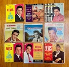 Lot of 9-Elvis Presley --Seven 45's w/ Sleeves and Two EMPTY Sleeves