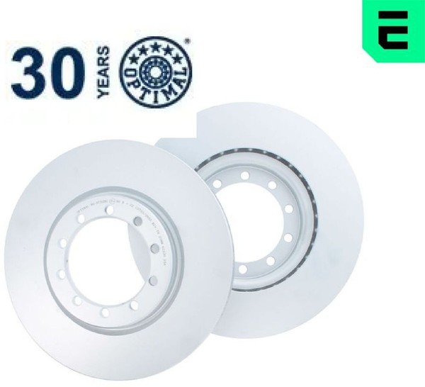 2X Bremsscheibe Optimal BS-9752HC 2 Bremsscheiben-image