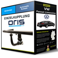 Abnehmbare AnhäNgerkupplung für VW Passat Limousine 10- B7 Typ 362 Oris NEU