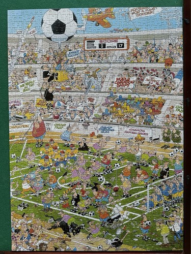 Jan Van Haasteren FOOTBALL / SOCCER Themed From Jumbo 2006 3 puzzles in 1 - Picture 6 of 11