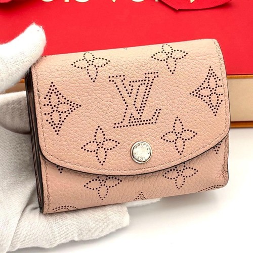 Louis Vuitton Portefeuille Iris XS Monogram Mahina Pink Wallet