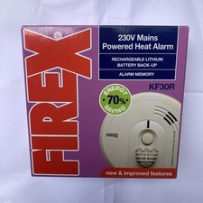 1 x Firex KF30R 230v Mains Powered Heat Alarms