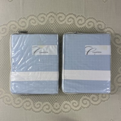 Charisma Revere Euro Shams  Celestial Blue