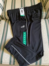 NWT PUMA LADIES TRICOT JOGGER, BLACK PANTS, SIZE XL, INSEAM 28"