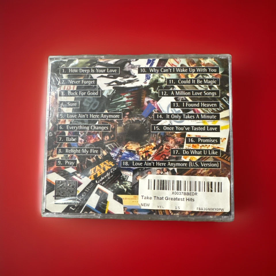 TAKE THAT GREATEST HITS NEW CD 1996 Free Shipping - Image 2 of 2