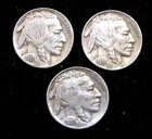 1931-S BUFFALO NICKELS *LOT OF 3 COINS* BETTER DATE