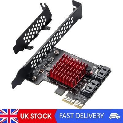 PCIe SATA Erweiterungskarte - 2 Port, 6 Gbp/S SATA Controller mit Low-Profile