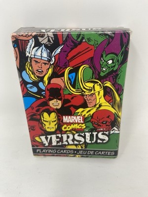 Marvel Comics Versus Playing Cards Complete Deck 1990s Vintage