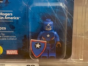 LEGO 2016 MARVEL CAPTAIN AMERICA STEVE ROGERS CAS 90 NOT AFA SDCC VERY RARE!
