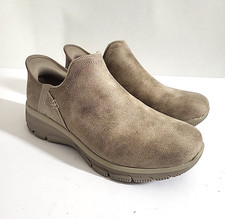 Skechers Slip-Ins Relaxed Fit Easy Going Modern Hour 167872 Taupe Womens 8.5 NEW