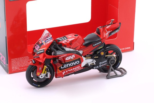 Enea Bastianini Ducati Desmosedici GP23 #23 Moto Gp 2023 1:18 Maisto-image