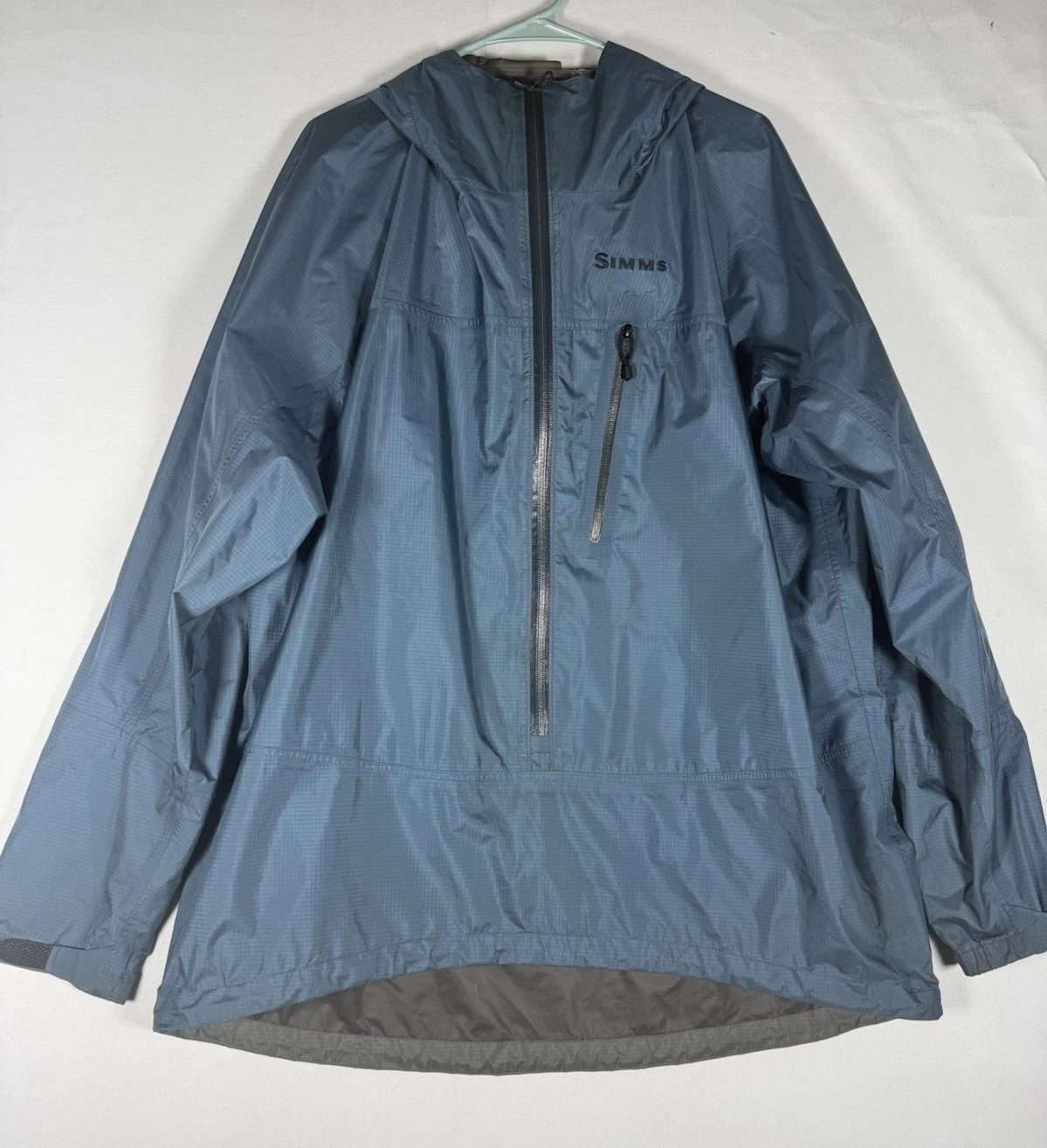 Simms Jacket Mens XL Blue Goretex Paclite Waterproof Fishing Gear FLAWS
Opens in a new window or tab