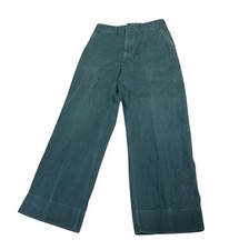 Vintage 60  s Boys Scouts Of America Men  s Forest Green Pants Size 30 X 30 Talon