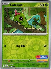 Caterpie 001/159 Reverse Holo Journey Together Pokemon NM/LP