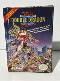 3 Game Bundle Double Dragon 1, 2, And 3 (Nintendo, NES) CIB Complete