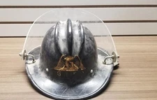 E.D Bullard Hard Boiled Black Scott Aviation Fire Man Helmet GTFD Plectron