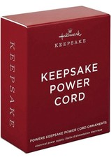Hallmark KEEPSAKE POWER CORD for 7 Ornaments Power Supply Adapter 2017-2024