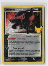 Umbreon Star - 17/17 - Holofoil - Celebrations: Classic Collection - NM on eBay