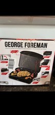 george foreman medium electric fit grill (cracked body edge see fotos)