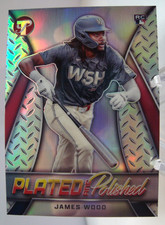 2025 Topps Pristine JAMES WOOD Plated and Polished #PP-40 - Washington Nationals