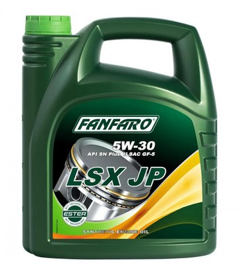 Fanfaro 6703 LSX JP 5W-30 Motoröl 4L HONDA HTO-06 GM dexos1 Gen2 GM 6094M
