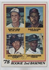 1978 Topps Rookie 2nd Basemen Garth Iorg Dave Oliver Sam Perlozzo #704 0y5l