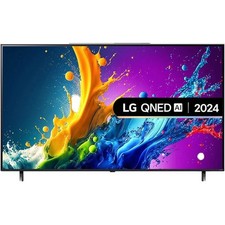 LG 43QNED80T6A 43" Smart 4K Upscaling Ultra HD HDR QNED TV with Amazon Alexa