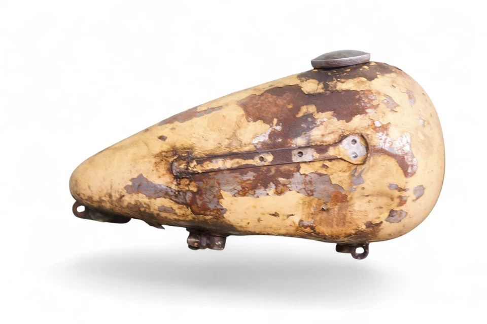 Tanques de gasóleo Harley Solo WL WLA Panhead Knucklehead Flathead G *2880A  Foto 2 de 4