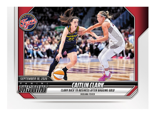 Caitlin Clark - 2026 Panini Instant WNBA #358 Indiana Fever PRESALE