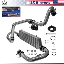 Intercooler Kit + Pipes + BOV For VW Jetta Golf GTI GL GLI GLS MK4 1.8T 98-05