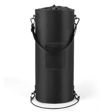 Waterproof Boat Trash Can with 6 Clips, 13 Gal Boat Trash Bag Holder with Pocket