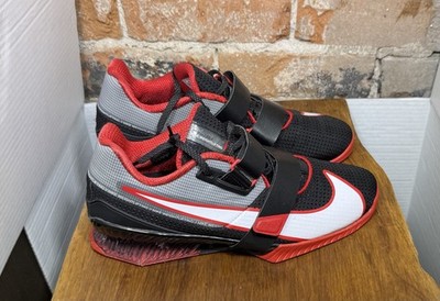 Size 10 - Nike Romaleos 4 Black University Red
