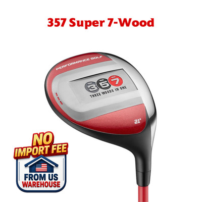 Golf 357 Fairway Hybrid Regular RH 357 Super 7-Wood Clean Contact from Any Lie