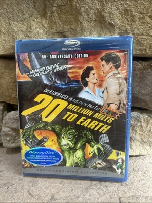 20 Million Miles to Earth (Blu-ray Disc, 2007, 50th Anniversary Edition) New