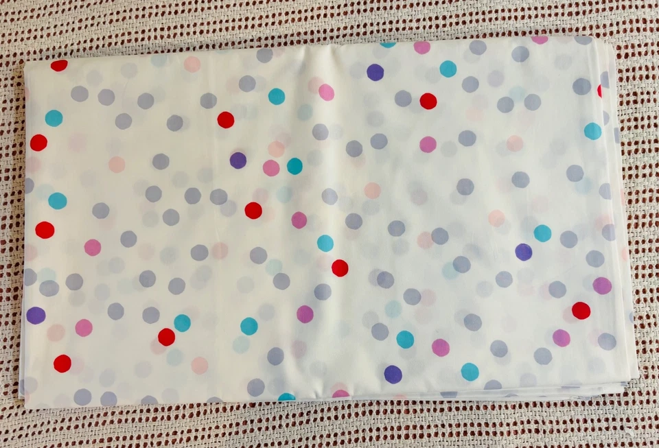 THE LAND OF NOD Hoja Plana Grande Multicolor Completa a Lunares 1 pieza Foto 3 de 4