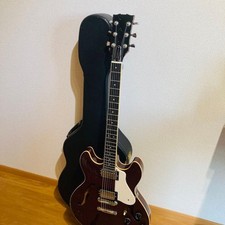 YAMAHA Super Axe SA1200S Electric Guitar Semi Hollow Red Vintage Japan