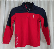 Boys Polo Ralph Lauren Pullover Quarter Zip Size 7