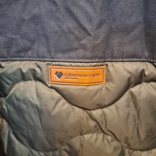 OBERMEYER Sage Green KADEN Quilted Duck Down Jacket Sz XXL 2XL image 3