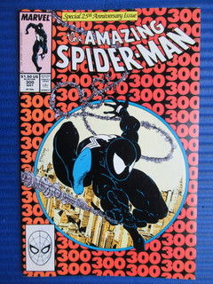 AMAZING SPIDER MAN # 300 (VF/NM) MCFARLANE ORIGIN/1ST APP OF VENOM WHITE PGS