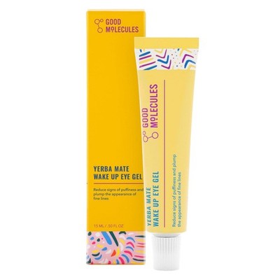 Good Molecules Yerba Mate Wake Up Eye Gel 15ml Hydrating Under Eye Cream