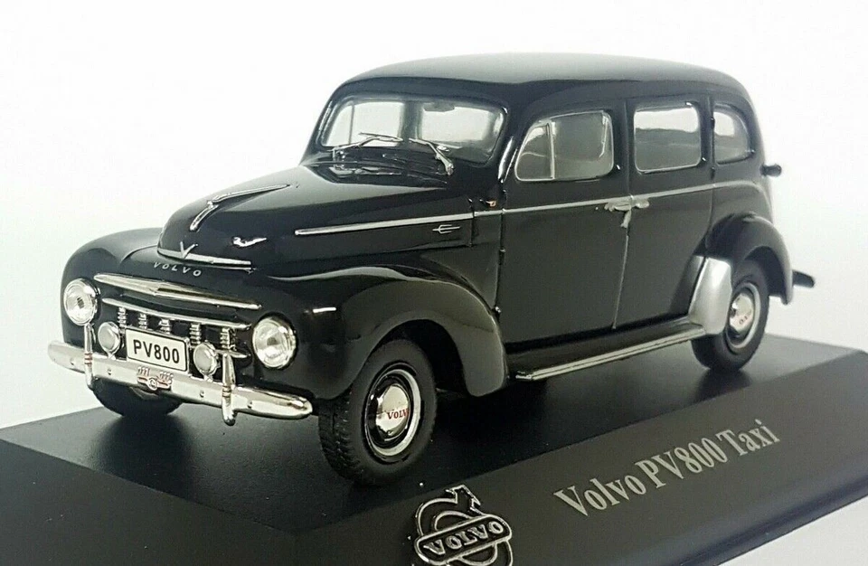 Atlas 1/43 - Volvo PV800 Taxi Black Diecast Model Car - Image 3 of 4
