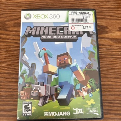 Minecraft: Xbox 360 Edition (Microsoft Xbox 360, 2013) W/case - No Manual Tested